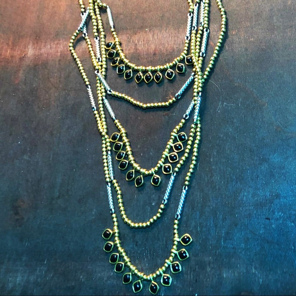 NWOT Lucky Brand Multi Strand Necklace